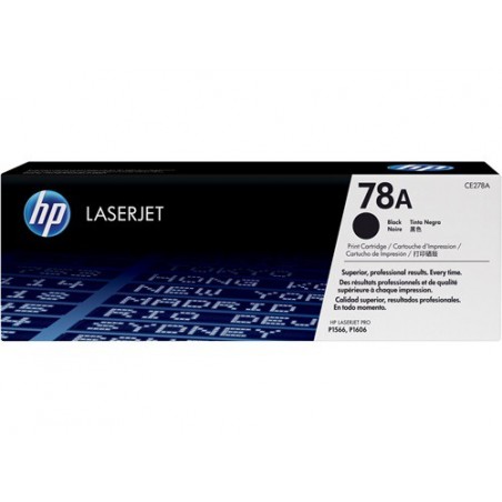 Cartucho de tóner negro HP 78A LaserJet